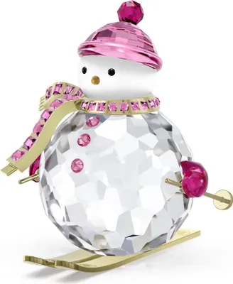 Image de Swarovski Holiday Cheers Dulcis Schneemann, pink Neuheit 2024 5687121 9009656871218