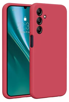 Produktbild von Etteri Silikonhülle für Samsung Galaxy A25 5G (global) Handyhüllen Himbeere