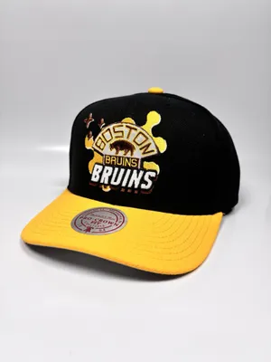 Produktbild von Boston Bruins NHL Groove Drip Pro Snapback Vintage Bruins Herrenkappe