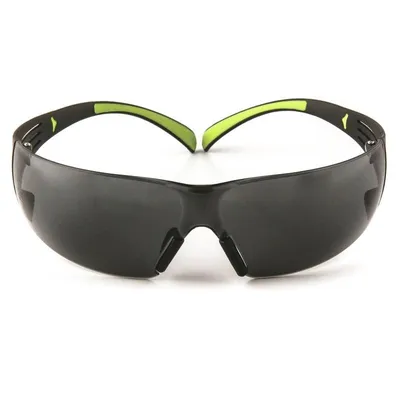 Produktbild von 3M 7100078987, Sicherheitsbrille, Schwarz, Grün, Transparent, Kunststoff, Polycarbonat, 20 Stück(e)