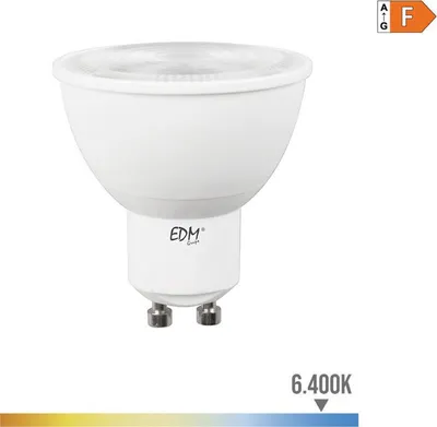 Image de Ampoule Led Gu10 7w Froide éclairage Led Puissant Et économique - Edm