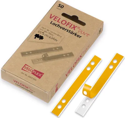 Produktbild von Lochverstärker Heftfix pure 105x15mm 50Stück