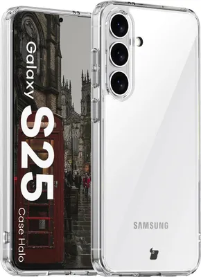 Produktbild von Bizon Case Halo Samsung Galaxy S25 klar