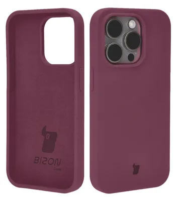 Produktbild von Bizon Soft Case Apple iPhone 15 Pro dunkel lila