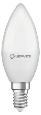 Produktbild von LEDVANCE LED CLASSIC Lampe gefrostet 4.9W 927 gefrostet E14 470lm 2700K warmweiss 97Ra wie 40W 4099854075469