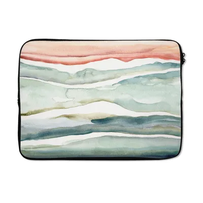 Produktbild von MuchoWow® Laptop Hülle 13 Zoll Aquarell - Abstrakt - Malerei Laptoptasche - Laptophülle - Sleeve - Rundumschutz