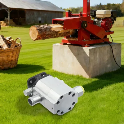 Image de Pompe hydraulique - 13 gallons par minute et 3000 PSI - Pour fendeuses à bois