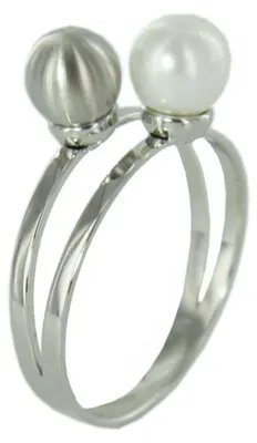 Produktbild von Skagen Damen Ring silber Perlen JRSW020 S6 Gr. 52 (16,5)