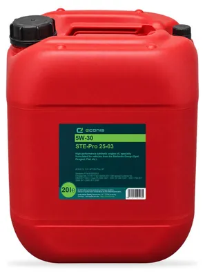 Produktbild von Motoröl 20 Liter 5W-30 C2/C3 SP ECANIS STE-Pro 25-03 für diverse PKW