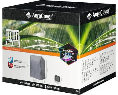 Produktbild von AeroCover Schutzhülle für Strandkorb Strandkorbhülle Abdeckplane 150x105x165/145 cm