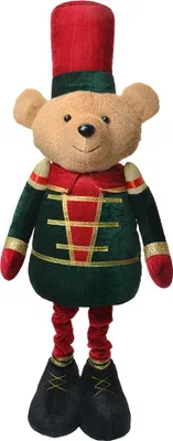 Obrázek produktu pro Clayre & Eef Vánoční dekorace figurka medvěda 25x15x58 cm hnědý textil