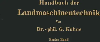 Produktbild von Handbuch der Landmaschinentechnik
