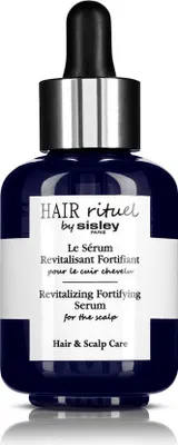Produktbild von Sisley Revitalizing Fortifying Serum, 60 ml, Tropfflasche, Alle Haare, Antischuppen, Verdichten, Reparatur, Verstärkung, Behandlung, 1 Stück(e), WATER/EAU (AQUA), ALCOHOL DENAT., GLYCERIN, PEG-40 HYDROGENATED CASTOR OIL, PENTYLENE GLYCOL,...
