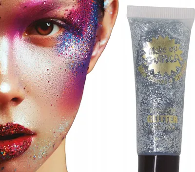 Obrázek produktu pro y třpytivý make-up oslava 2026 stříbrná