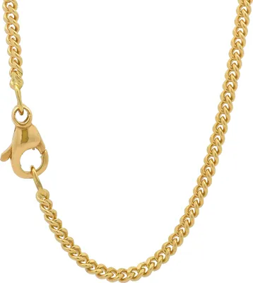 Produktbild von Goldkette Panzerkette Länge 42cm - Breite 2.1mm - 750-18 Karat Gold