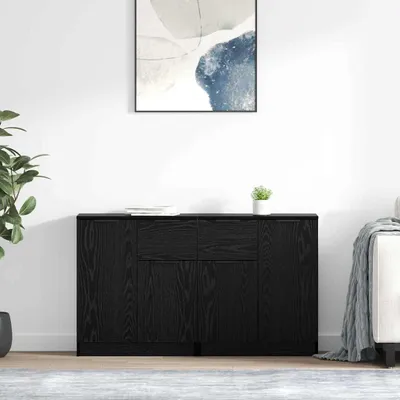 Immagine prodotto di vidaXL, mobiletti contenitori laterali, 2 pezzi, effetto legno noce, 60 x 30 x 70 cm