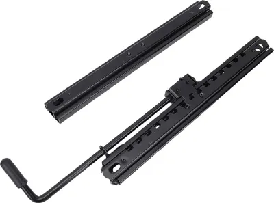 Produktbild von 310 mm Sitzgleitschiene aus kaltgewalztem Stahl, verstellbares Gleitschienenset für Wohnmobile