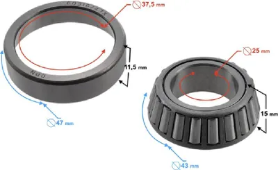 Produktbild von Hyper 125 Sattelstützenlager