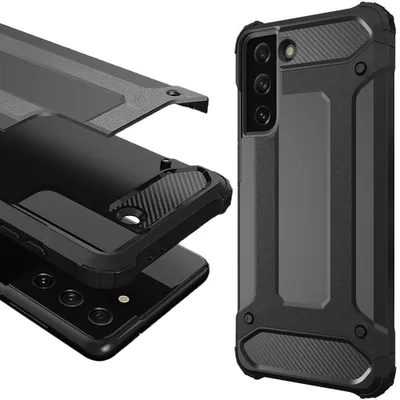 Obrázek produktu pro Hybridní Pancéřové Pouzdro Samsung Galaxy S21+ 5G (S21 Plus 5G) Černé