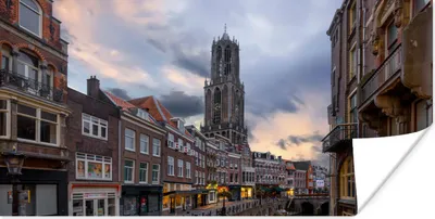 Produktbild von MuchoWow® Poster Wasser - Utrecht - Luft 40x20 cm - Poster für die Wand - Poster Schlafzimmer