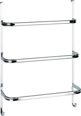 Produktbild von WENKO Handtuch Halter IRPINIA Chrom Stangen Bad WC Handtücher Duschkabine Tür