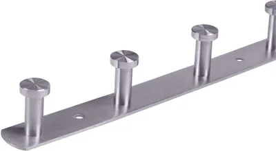 Produktbild von Kleiderhaken Garderobenhaken Edelstahl Wandgarderobe Garderobe Hakenleiste Haken A 1