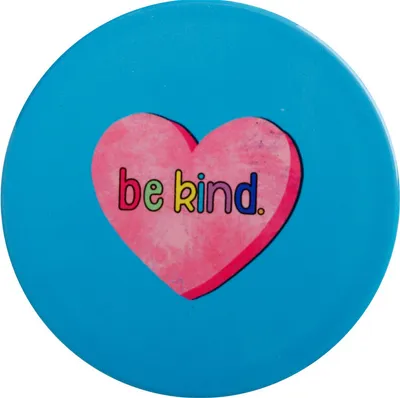 Image de Maxwell & Williams Dessous de verre Be Kind - Be Kind, Dessous de verre, Céramique, Turquoise, 10 cm, DU0371