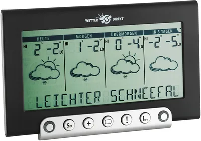 Produktbild von Tempesta 300 Satellitengeschützte Funk-Wetterstation TFA 35.5050.IT