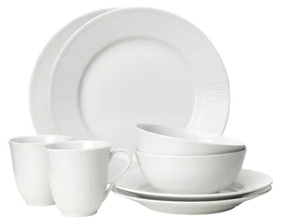 Productafbeelding van Rörstrand Swedish Grace starterset, sneeuwmotief, 8-delig, artikelnummer 1025894