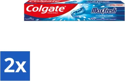 Obrázok produktu pre Colgate zubná pasta Maxfresh Coolmint 100 ml - hodnotné balenie - 2 kusy