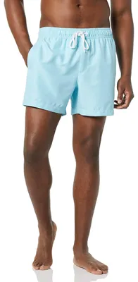 Produktbild von A. Essentials Herren Badeshorts - Badehose Herren Kurz mit Netzfutter, Taschen u