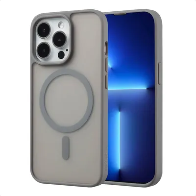 Zdjęcie produktu dla imoshion Color Guard Backcover z MagSafe dla Apple iPhone 13 Pro - Szary
