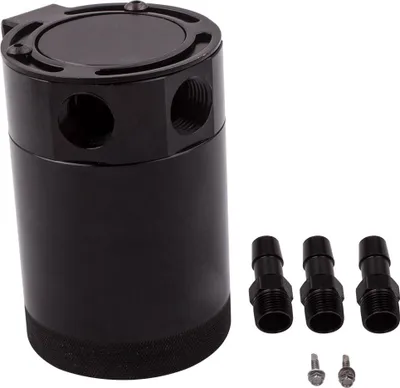 Obrázok produktu pre 3-portová univerzálna olejová odkvapkávacia miska olejová zberná expanzná nádrž 3/8" NPT