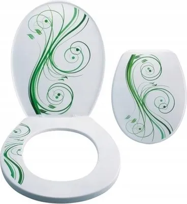 Produktbild von Toilettensitz für WC 3D Jasmin Muster