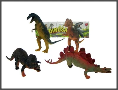 Produktbild von Dinosaurier 4tlg. 24cm HHB01 27761