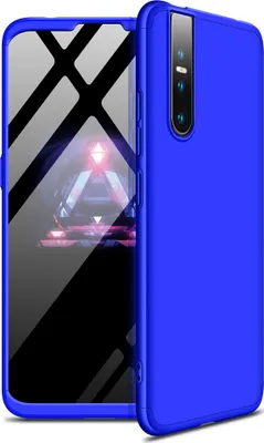 Produktbild von Für VIVO V15pro Ultra Slim PC Rückenabdeckung rutschfest 360 Grad Full Protective Fall blau