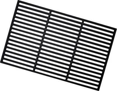 Obrázek produktu pro SWANEW Grilovací rošt Litinový rošt pro grilování Čtvercový grilovací rošt Příslušenství Smaltované grilovací rošty 42x28cm