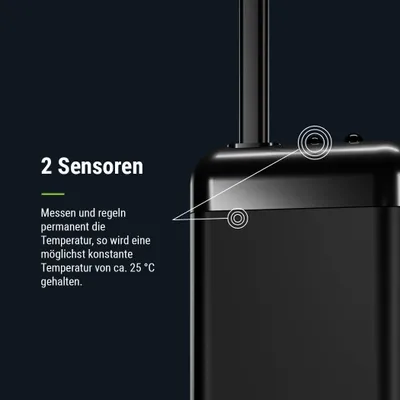 Image de Dennerle Nano Heater Constant 75 W - Chauffage de régulation entièrement électronique pour aquariums de 55 à 75 litres