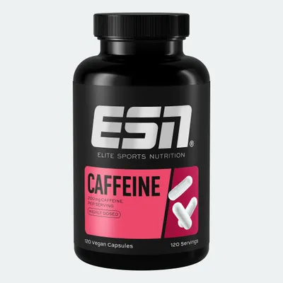 Produktbild von ESN Caffeine Caps, Kapsel, Original, Koffein, 120 Stück(e), 0,2 g, Deutschland