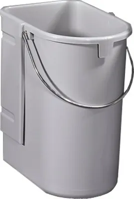 Produktbild von Naber Ersatzeimer, alu grau (10 Liter). Ersatzeimer.  - Mülleimer