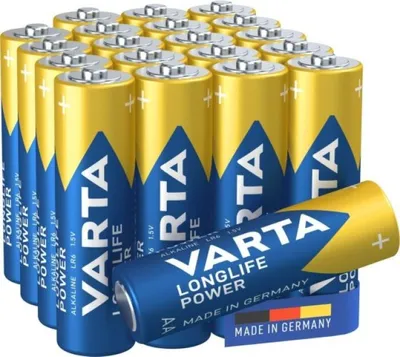 Obrázok produktu pre Varta High Energy AA 20-pack, Batéria na jedno použitie, Alkalický, 1,5 V, 20 kusov, AA
