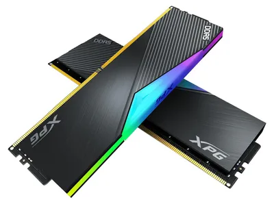 Produktbild von DIMM 32 GB DDR5-8000 (2x 16 GB) Dual-Kit (schwarz, AX5U8000C3816G-DCLARBK, XPG Lancer RGB, INTEL XMP, AMD EXPO)