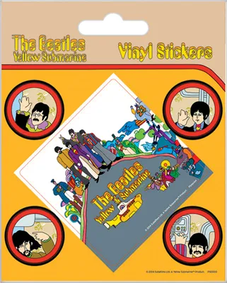 Produktbild von Beatles, The - Sticker-Sets - Yellow Submarine