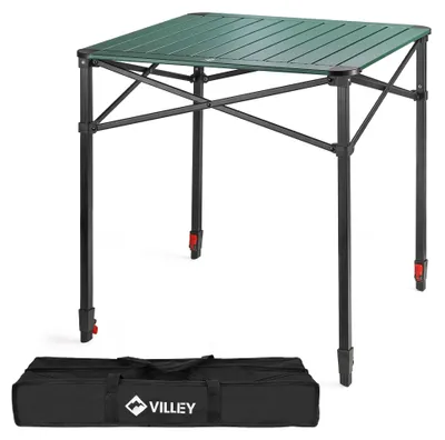 Produktbild von VILLEY Aluminium Klapptisch mit Tragetasche, 70 * 70 * 78cm