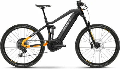 Produktbild von Haibike AllTrail 6 29 matte/gloss black mango 29" 630 Wh Diamant E-Mountainbike in Schwarz