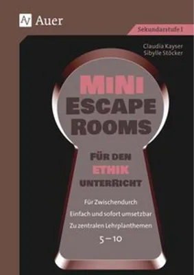 Produktbild von Mini-Escape Rooms für den Ethikunterricht