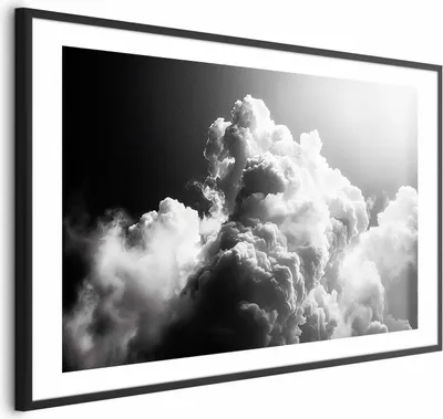 Produktbild von Posterpapier Poster - Clouds Like Dreams: Let the Sun Brighten Your Day – A Visual Feast 42x29.7 cm Muster b-H-10043-ao-a