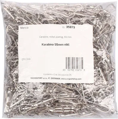 Obrázok produktu pre Karabína 55 mm nikel variant 35873