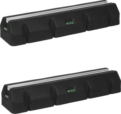 Produktbild von 2er Set Dämpfungssockel / Bodenkonsole 600mm für Wärmepumpen / Klimaanlagen Anti Vibration Standfüße