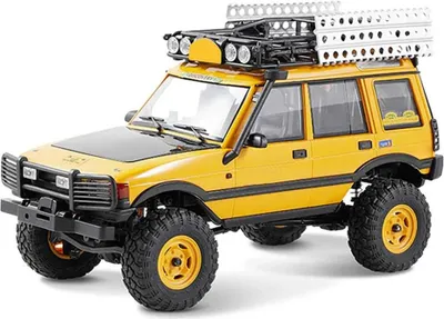 Produktbild von FCX24M - 1:24 4WD RC Rock Crawler - Discovery A Karosserie - 2,4 GHz RTR - 2-Gang - LED-Lichter - 7,4 V 380 mAh LiPo inkl. - 30 m Reichweite - Schwarz